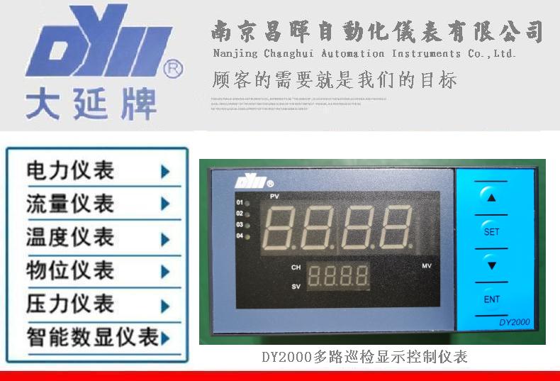 DY2000、DY21D0208，DY28D0108、DY29D0108、DY21D1008、東輝儀表、多通道巡檢儀